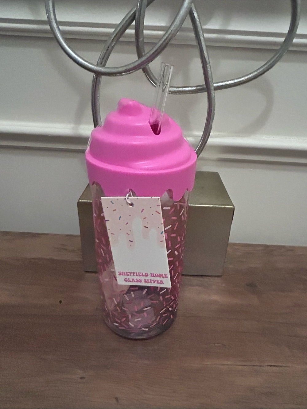 Sheffield Home Glass Sipper with Straw (Pick One) - Picture 4 of 6